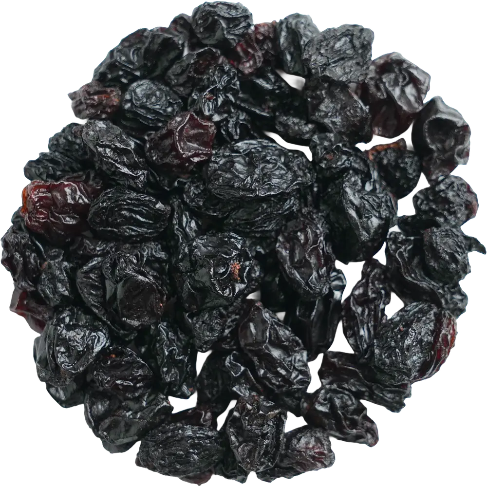 Red raisins, Flame Seedless variety, in a loose pile